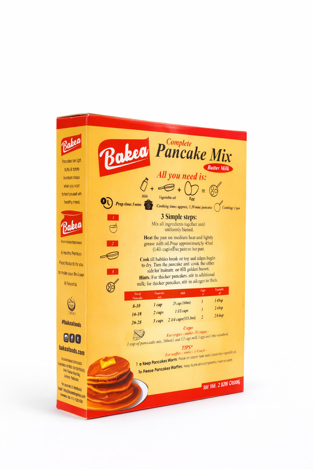 BAKEA PANCAKE MIX BUTTERMILK