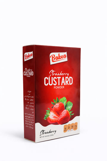 BAKEA STRAWBERRY CUSTARD POWDER