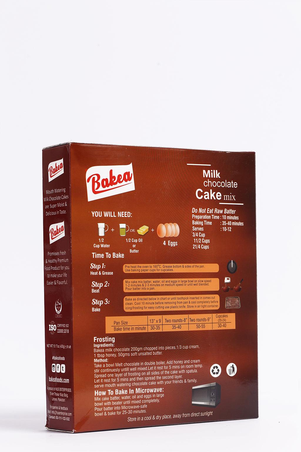 BAKEA CAKE MIX MILK CHOCOLATE