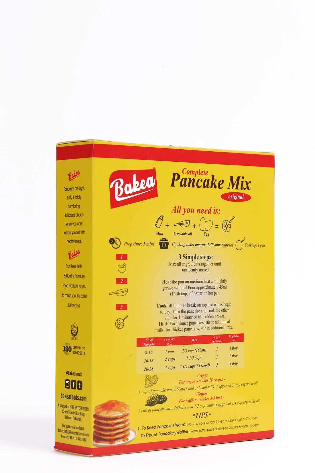 BAKEA PANCAKE MIX ORIGINAL