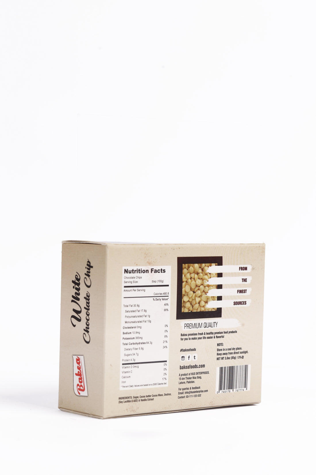 BAKEA WHITE CHOCOLATE CHIP