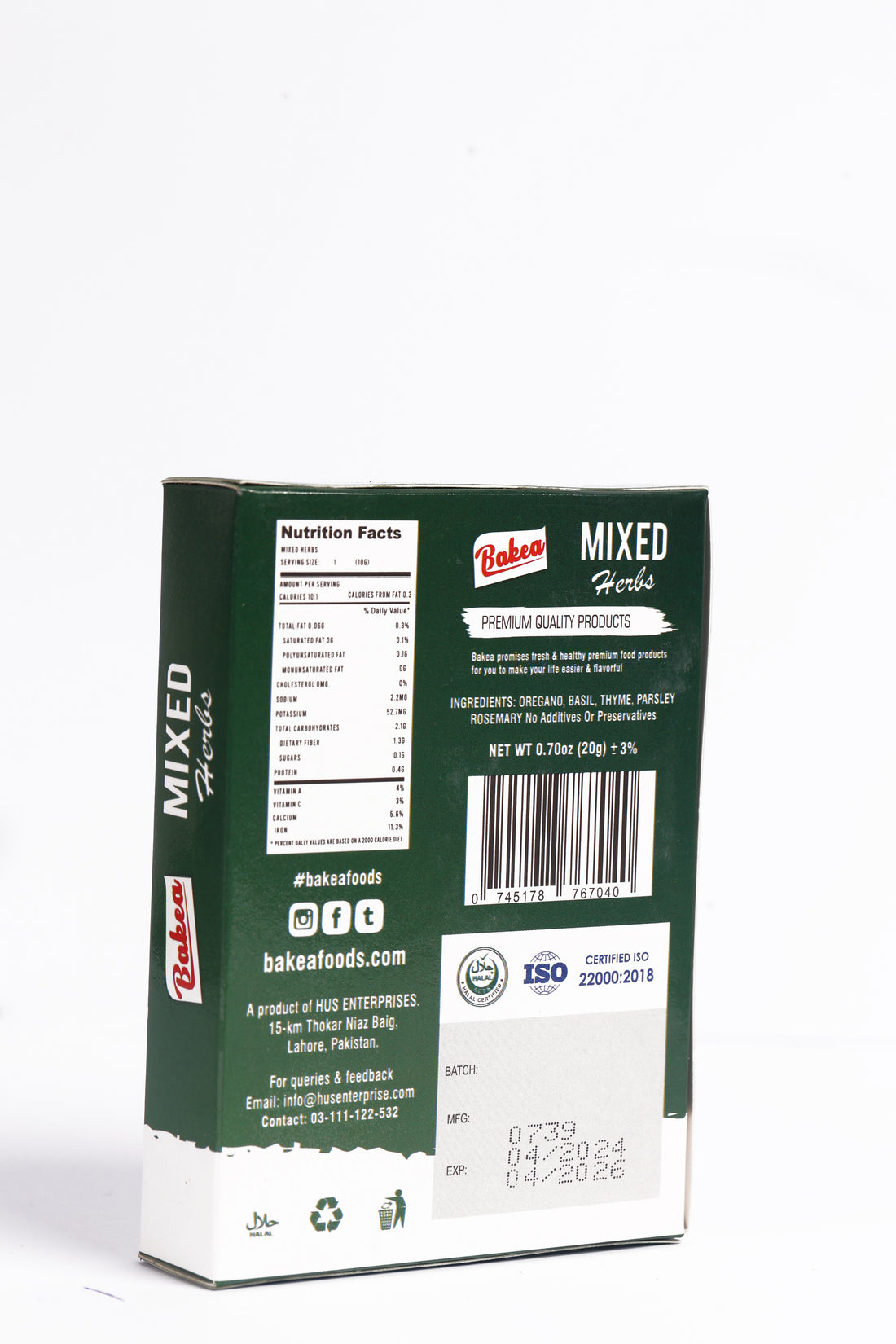 BAKEA MIXED HERBS BOX