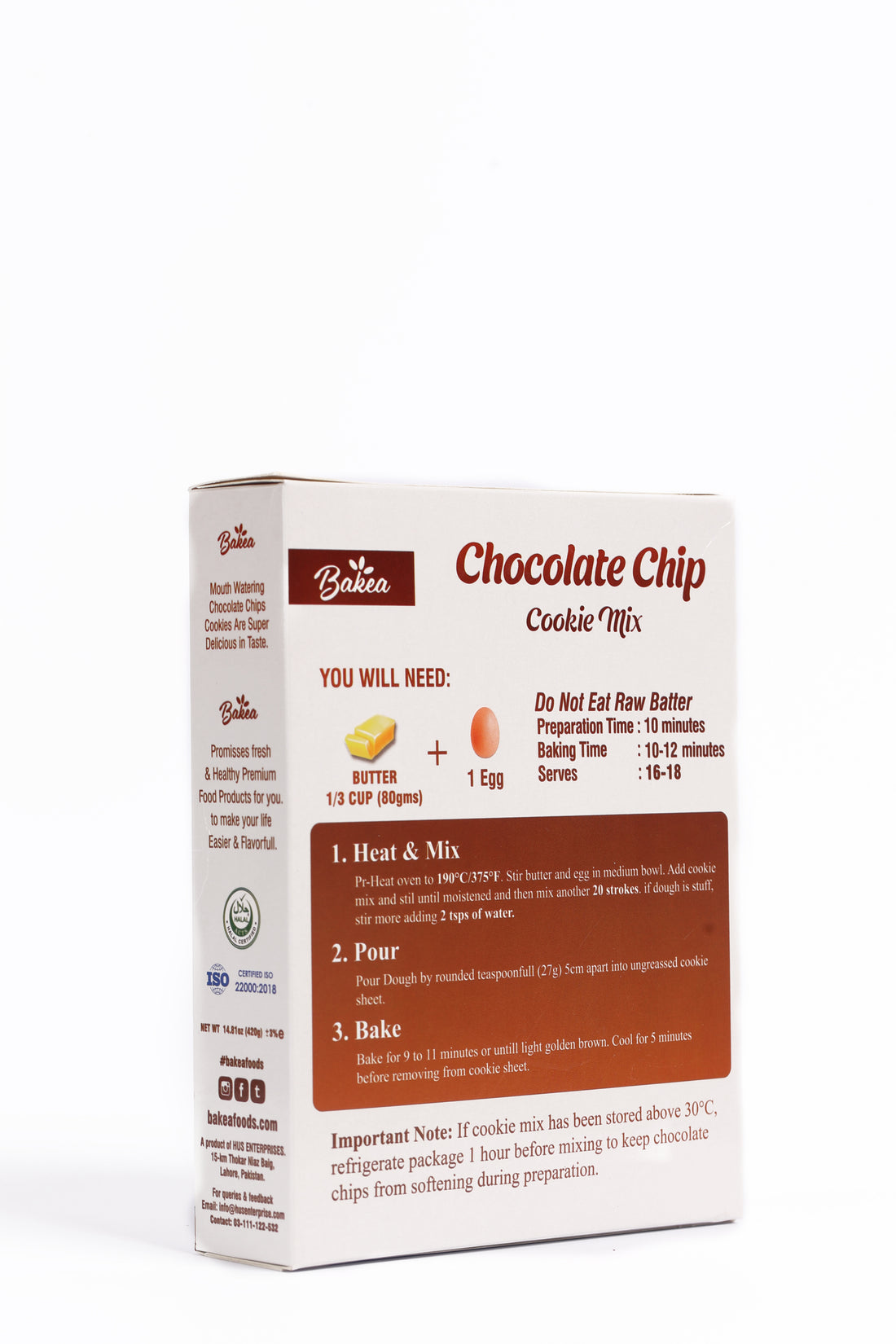 BAKEA CHOCOLATE CHIP COOKIE MIX