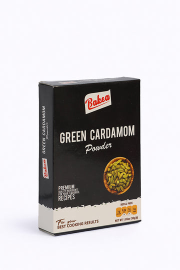 BAKEA GREEN CARDAMOM POWDER BOX